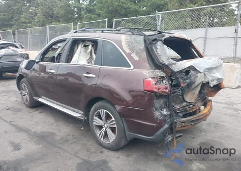 2010 Acura Mdx Technology Package из США, поврежденный, VIN 2HNYD2H63AH510362